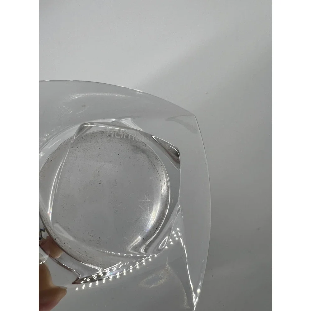 Nambe Crystal Votive & Tea‎ Light Candle Holder